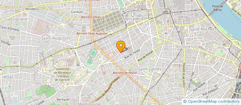 localisation de l'entreprise MONSIEUR MAHDI NKHILI  BORDEAUX