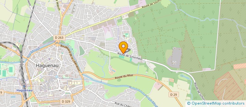 localisation de l'entreprise MONSIEUR MAHDI OUESLATI  HAGUENAU