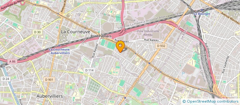 localisation de l'entreprise MONSIEUR MAHDI SOUFI à LA COURNEUVE