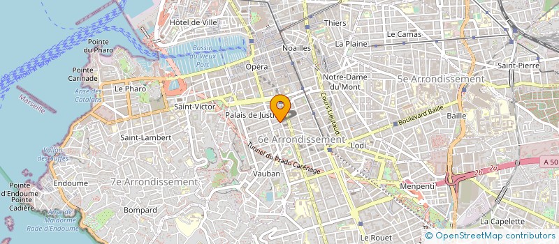 localisation de l'entreprise MONSIEUR MAHDI YAHYAOUI à MARSEILLE