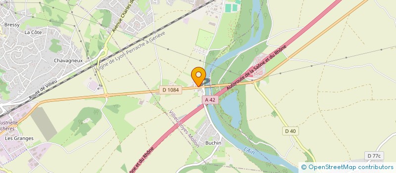 localisation de l'entreprise MONSIEUR MAHE BUGNON--DEVAUX  VILLIEU-LOYES-MOLLON