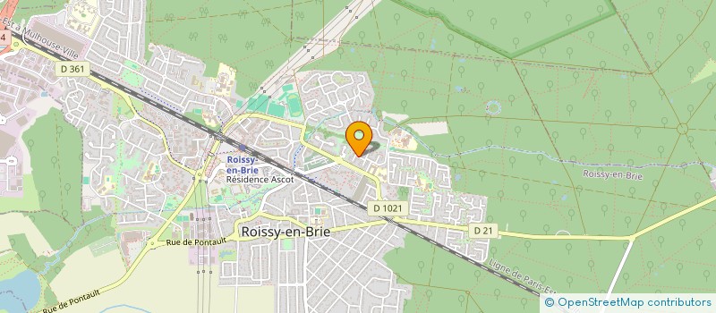 localisation de l'entreprise MONSIEUR MAHE EBLE  ROISSY-EN-BRIE