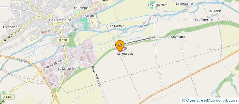 localisation de l'entreprise MONSIEUR MAHE GONIN  SAINT-BARTHELEMY