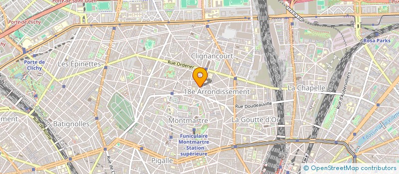 localisation de l'entreprise MONSIEUR MAHE MALHERBE  PARIS