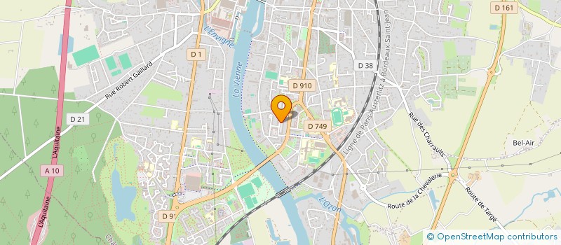 localisation de l'entreprise MONSIEUR MAHEDDIN ABDULMANAN AHMED  CHATELLERAULT