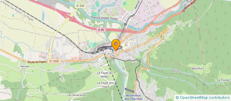 localisation de l'entreprise MONSIEUR MAHEIDI TAOUCHE  SAINT-GERVAIS-LES-BAINS