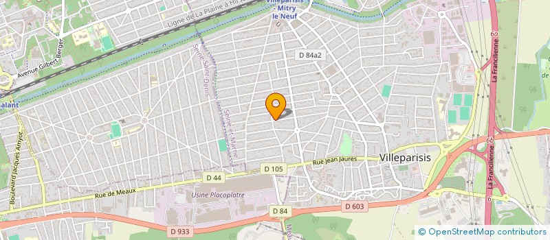 localisation de l'entreprise MONSIEUR MAHEN DOMUN  VILLEPARISIS