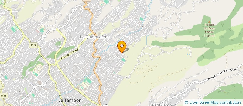 localisation de l'entreprise MONSIEUR MAHENO FONTAINE  LE TAMPON