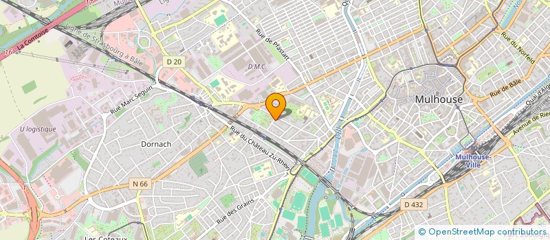 localisation de l'entreprise MONSIEUR MAHER ABIDI  MULHOUSE