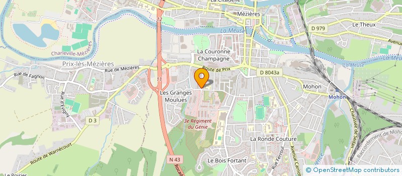 localisation de l'entreprise MONSIEUR MAHER ABOUTARA à CHARLEVILLE-MEZIERES