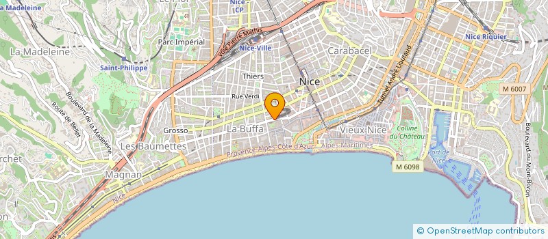 localisation de l'entreprise MONSIEUR MAHER AL NABOULSI à NICE