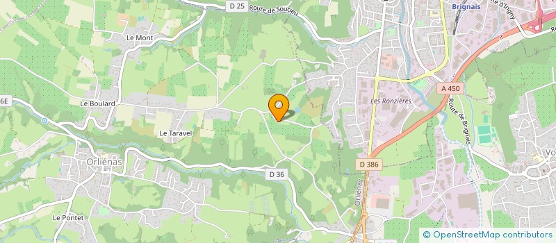 localisation de l'entreprise MONSIEUR MAHER ALBAROUDI  ORLIENAS