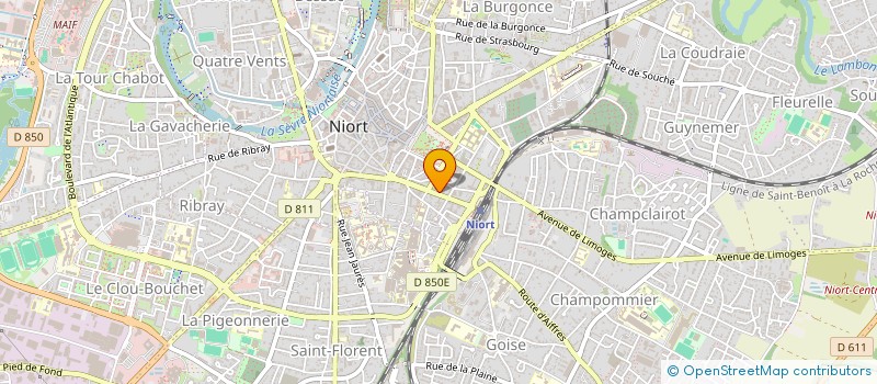 localisation de l'entreprise MONSIEUR MAHER AMRI à NIORT