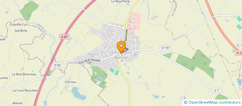 localisation de l'entreprise MONSIEUR MAHER AYARI à CHOLET