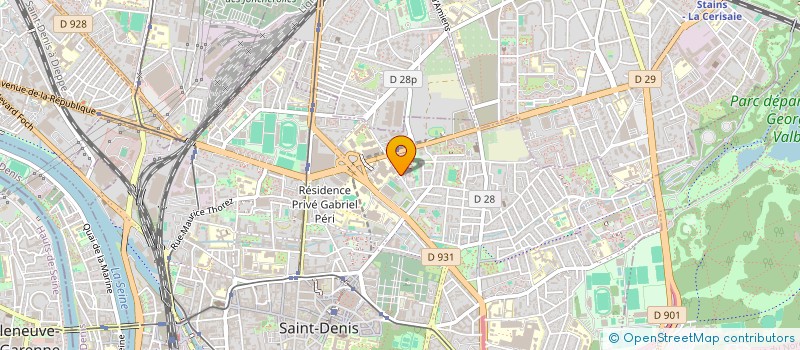 localisation de l'entreprise MONSIEUR MAHER BOULILA à SAINT-DENIS