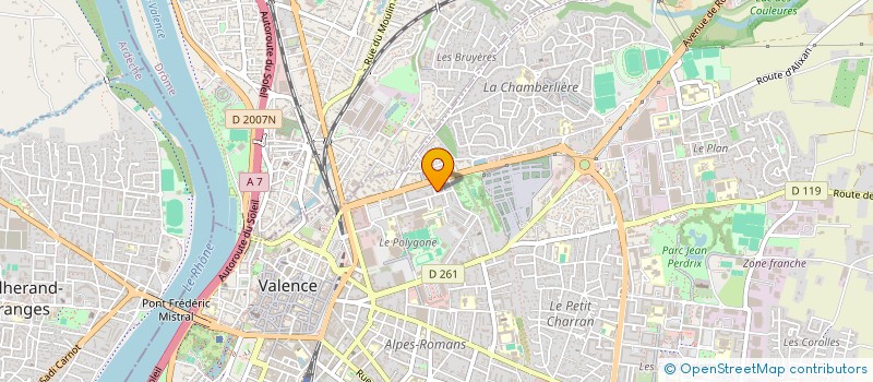localisation de l'entreprise MONSIEUR MAHER BOUZAZI  VALENCE