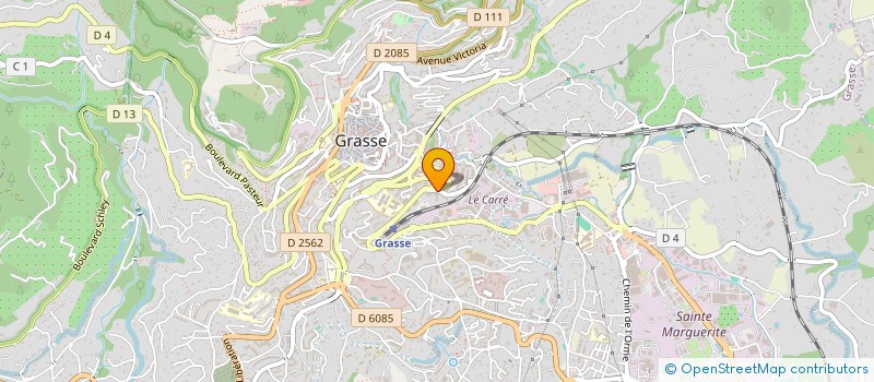 localisation de l'entreprise MONSIEUR MAHER BRAHAM  GRASSE