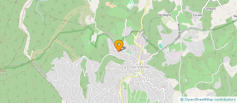 localisation de l'entreprise MONSIEUR MAHER CHEKIR  LA CROIX VALMER