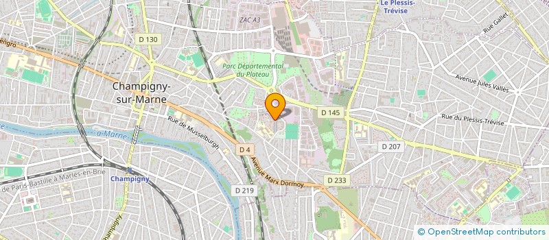 localisation de l'entreprise MONSIEUR MAHER CHOUAREF à CHAMPIGNY-SUR-MARNE