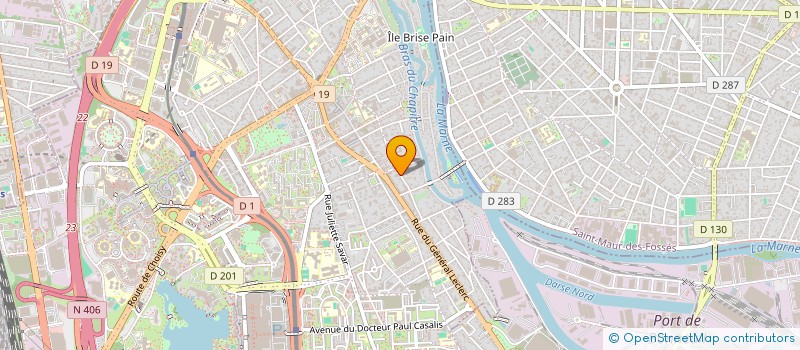 localisation de l'entreprise MONSIEUR MAHER GHANDRI  CRETEIL