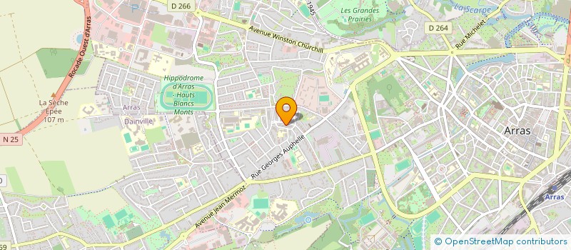 localisation de l'entreprise MONSIEUR MAHER HADJ EL KAMEL à ARRAS