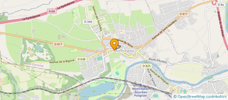 localisation de l'entreprise MONSIEUR MAHER HAMMAM  MONTREJEAU