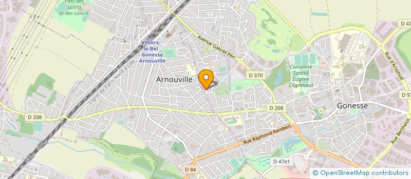 localisation de l'entreprise MONSIEUR MAHER HAOUAS à GONESSE