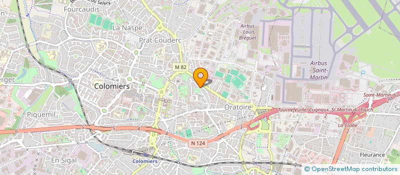 localisation de l'entreprise MONSIEUR MAHER HASNI à COLOMIERS