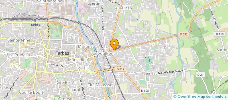 localisation de l'entreprise MONSIEUR MAHER RAMDHANI  AUREILHAN