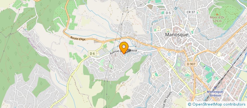 localisation de l'entreprise MONSIEUR MAHER RGUIAA à MANOSQUE