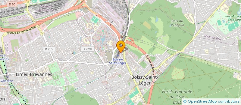 localisation de l'entreprise MONSIEUR MAHER SAKKAL à BOISSY-SAINT-LEGER