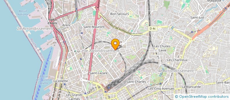 localisation de l'entreprise MONSIEUR MAHER SALAA  MARSEILLE