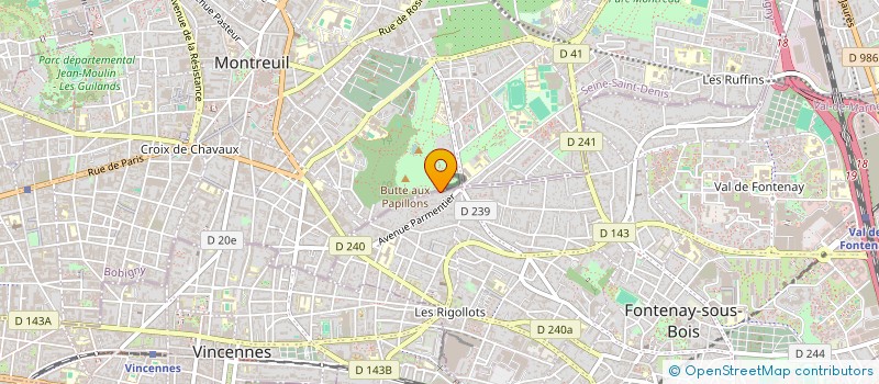 localisation de l'entreprise MONSIEUR MAHER TRABELSI à FONTENAY SOUS BOIS
