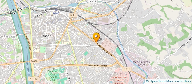 localisation de l'entreprise MONSIEUR MAHER YASSINE à AGEN