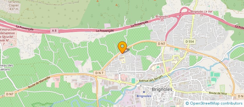 localisation de l'entreprise MONSIEUR MAHERRE BOUKOUM  BRIGNOLES