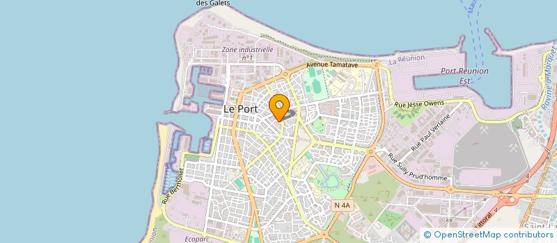 localisation de l'entreprise MONSIEUR MAHERY RAMIANDRISOA  LE PORT