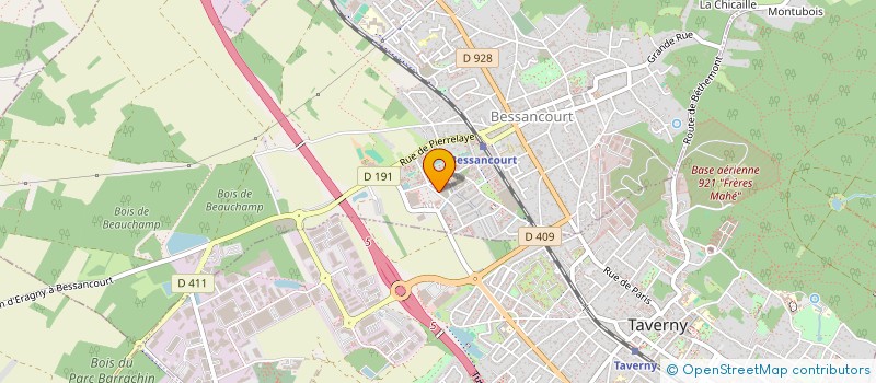 localisation de l'entreprise MONSIEUR MAHETA GORI  BESSANCOURT