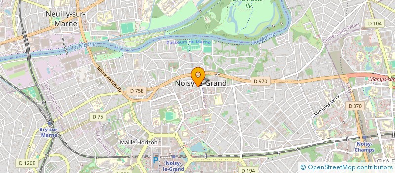 localisation de l'entreprise MONSIEUR MAHFOUD BARBOUCHI à NOISY-LE-GRAND