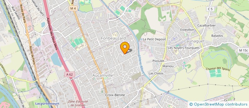 localisation de l'entreprise MONSIEUR MAHFOUD BELKROUKRA à AUCAMVILLE