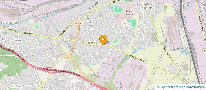 localisation de l'entreprise MONSIEUR MAHFOUD BOUCETTA  FLORANGE