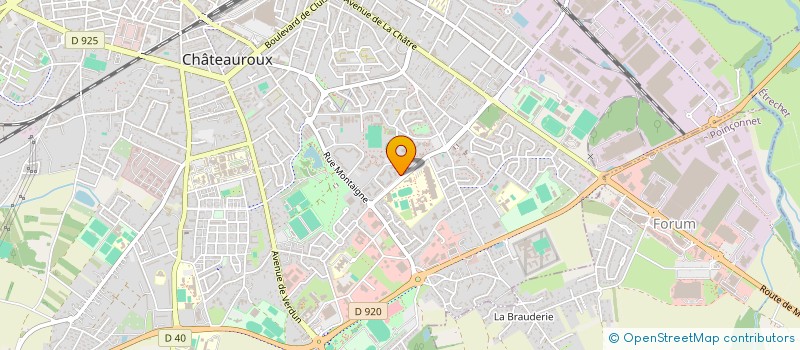 localisation de l'entreprise MONSIEUR MAHFOUD DIB à CHATEAUROUX