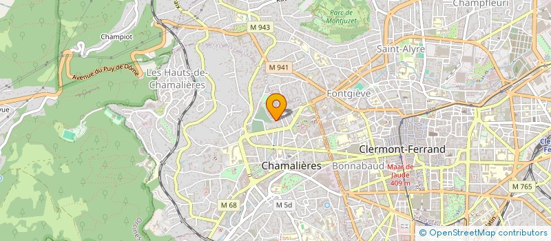 localisation de l'entreprise MONSIEUR MAHFOUD FOUDI à CHAMALIERES