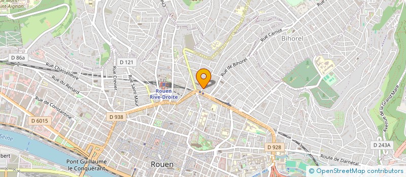 localisation de l'entreprise MONSIEUR MAHFOUD HARBES  ROUEN