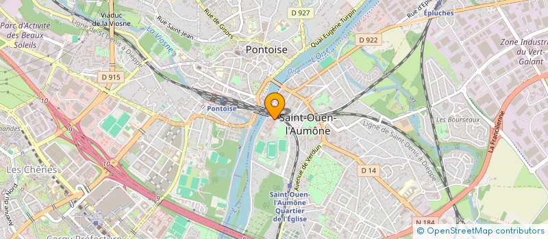 localisation de l'entreprise MONSIEUR MAHFOUD IMERZOUKENE à SAINT-OUEN-L'AUMONE