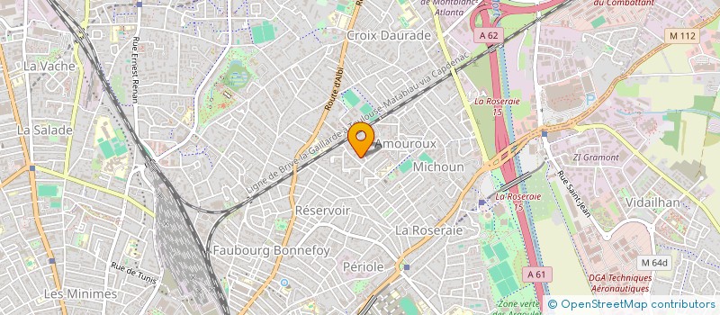 localisation de l'entreprise MONSIEUR MAHFOUD KHEROUF à TOULOUSE