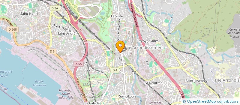 localisation de l'entreprise MONSIEUR MAHFOUD MEROUANE à MARSEILLE