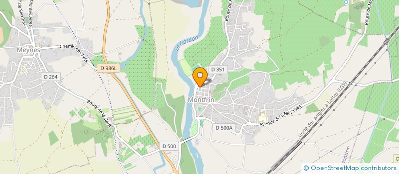 localisation de l'entreprise MONSIEUR MAHFOUD NEDJAM  MONTFRIN