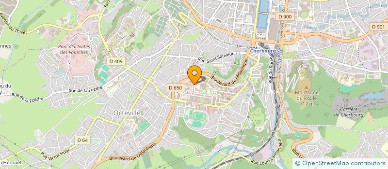 localisation de l'entreprise MONSIEUR MAHFOUD OTMANI  CHERBOURG-EN-COTENTIN