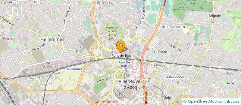 localisation de l'entreprise MONSIEUR MAHFOUD RAHMA  VILLENEUVE-D'ASCQ