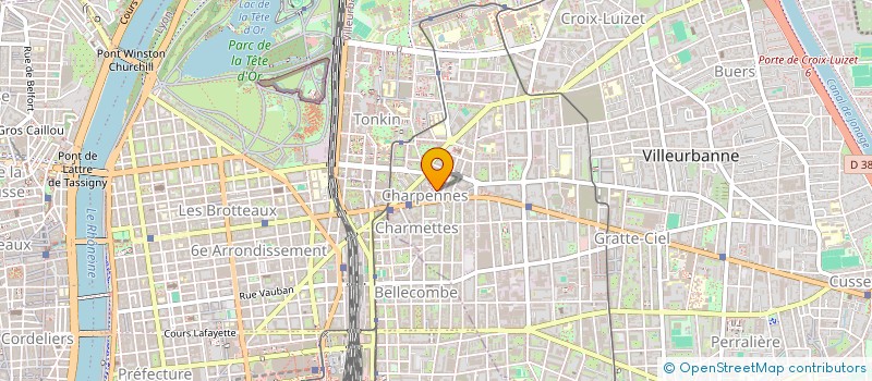 localisation de l'entreprise MONSIEUR MAHFOUD SAHOUR  VILLEURBANNE